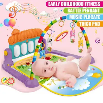 Baby Play Music Mat Carpet Toys Kid Crawling Play mat Game Develop Mat with Piano Keyboard Infant Rug Early Education Rack Toy
Baby Play Music Mat Carpet Toys Kid Crawling Play mat Game Develop Mat with Piano Keyboard Infant Rug Early Education Rack Toy