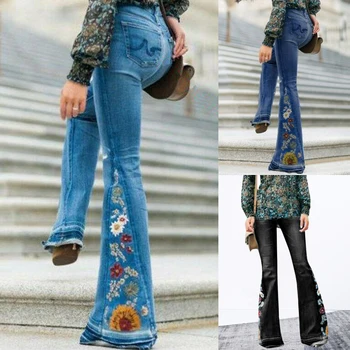 High Waist Flare Jeans With Pockets 2020 Streetwear Sexy Ladies Trousers Bell Bottoms Skinny Denim Jean Pants
High Waist Flare Jeans With Pockets 2020 Streetwear Sexy Ladies Trousers Bell Bottoms Skinny Denim Jean Pants