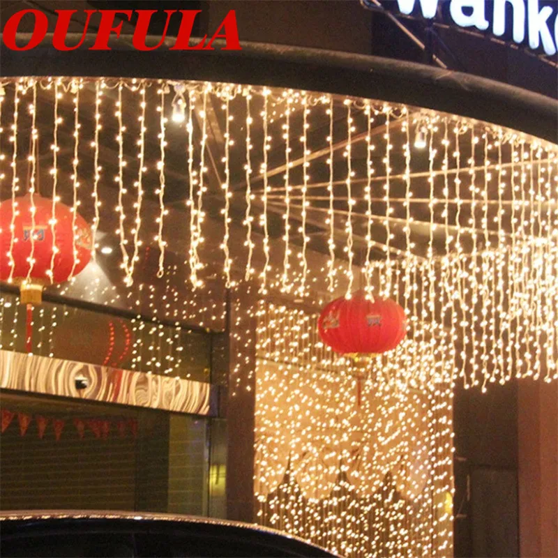 Hongcui Outdoor Wedding Lights String Christmas Decoration Background Lights Curtain Mall Corridor lights
Hongcui Outdoor Wedding Lights String Christmas Decoration Background Lights Curtain Mall Corridor lights
