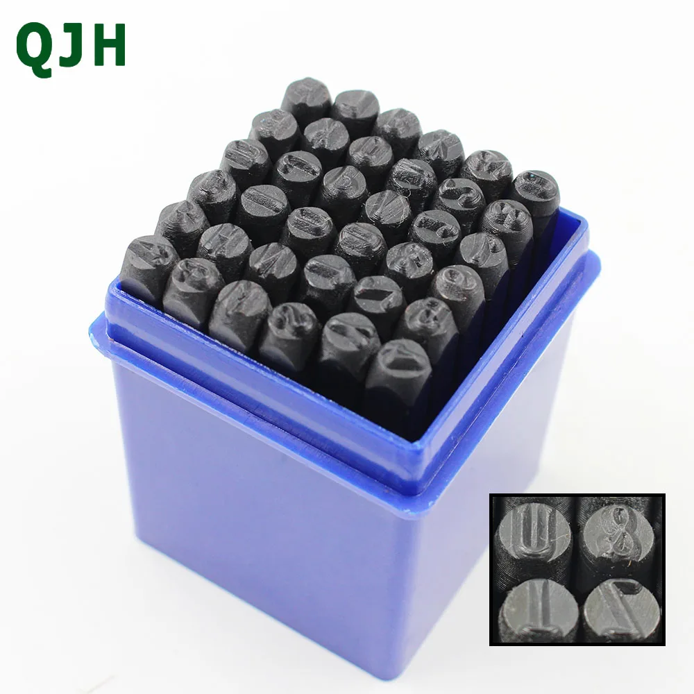 36PCS Letters Numbers Stamping Punch Steel Mold Tool Value Metal Digital Punch Stamp Pressing Kit DIY Handmade Leather Craft Too
36PCS Letters Numbers Stamping Punch Steel Mold Tool Value Metal Digital Punch Stamp Pressing Kit DIY Handmade Leather Craft Too