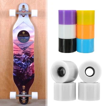 PU Skateboard Wheels 60mm x 45mm Road Skate Pro Speed Up 4Pcs Wheels Skateboard Parts Accessories for Grounds Asphalt Road
PU Skateboard Wheels 60mm x 45mm Road Skate Pro Speed Up 4Pcs Wheels Skateboard Parts Accessories for Grounds Asphalt Road