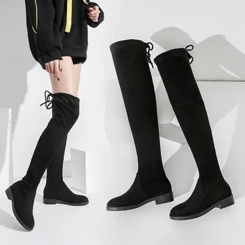 for women in autumn and winter 2020 Over the knee boots increase the height of boots for women
for women in autumn and winter 2020 Over the knee boots increase the height of boots for women