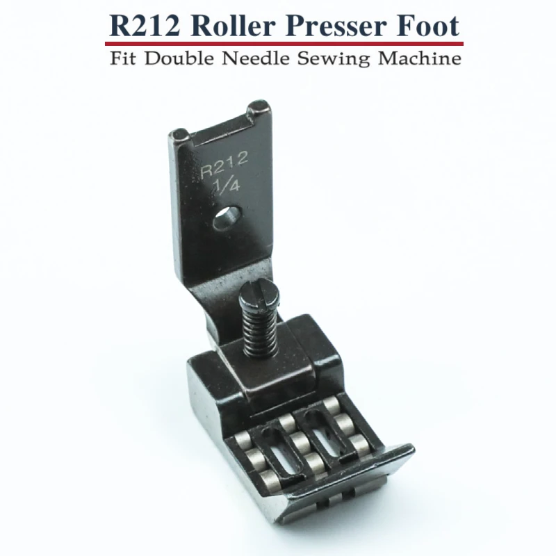 R212 роликовая прижимная лапка для промышленной швейной машины SINGER 212W JUKI LH-515 1152 3128 BROTHER LT2-B842 B845
R212 роликовая прижимная лапка для промышленной швейной машины SINGER 212W JUKI LH-515 1152 3128 BROTHER LT2-B842 B845
