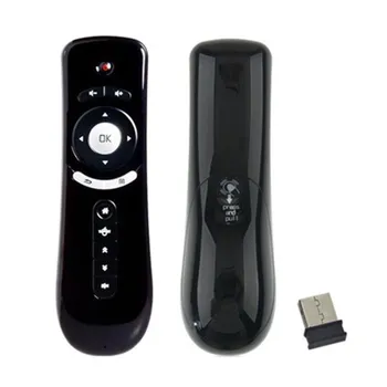 T2 Fly Air Mouse 2.4G Wireless 3D Gyro Motion Stick Remote Control for PC Smart TV
T2 Fly Air Mouse 2.4G Wireless 3D Gyro Motion Stick Remote Control for PC Smart TV