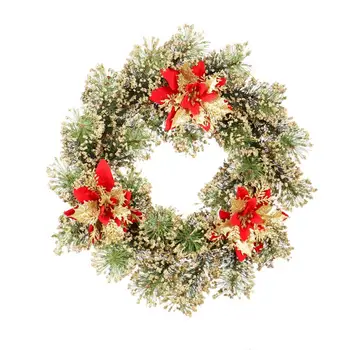 Christmas Wreaths Artificial Garland Door Hanging Decorative Supplies For Christmas Party Decoration Pine Needle Wreath
Christmas Wreaths Artificial Garland Door Hanging Decorative Supplies For Christmas Party Decoration Pine Needle Wreath