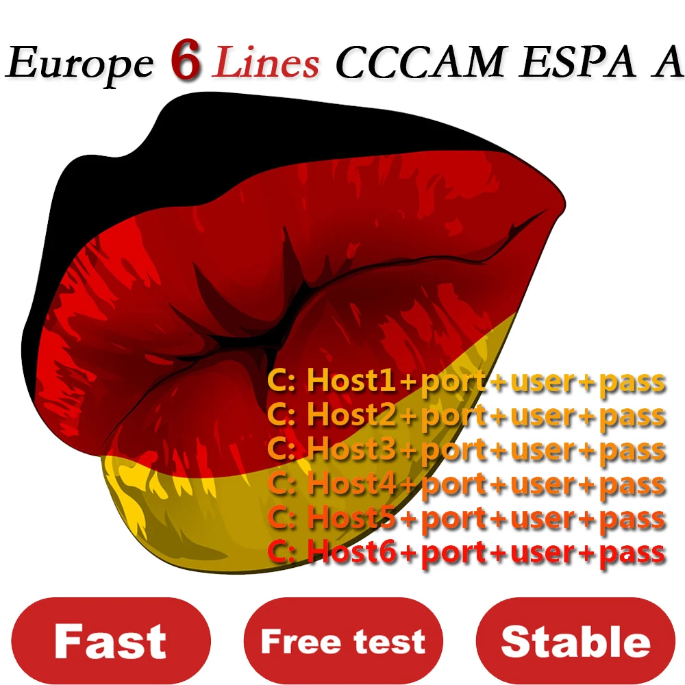 7 Europe Germany Cccam cline for1 Year Apply to Freesat V7 V8 DVB-S2 Decoder Spain DE PT Channels Satellite TV Receiver AV Cable
7 Europe Germany Cccam cline for1 Year Apply to Freesat V7 V8 DVB-S2 Decoder Spain DE PT Channels Satellite TV Receiver AV Cable