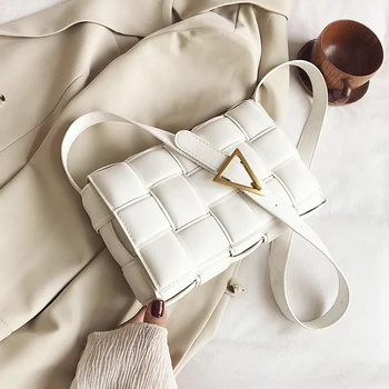 Weave Small PU Leather Crossbody Bags For Women 2020 Solid Color Fashion Shoulder Handbags Female Travel Cross Body Bag
Weave Small PU Leather Crossbody Bags For Women 2020 Solid Color Fashion Shoulder Handbags Female Travel Cross Body Bag