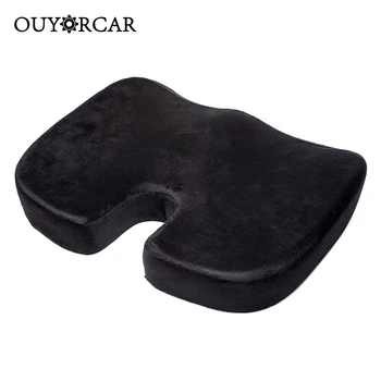 Seat Cushion Pad Black Coccyx Orthopedic Seat Cushion Lumbar Support Comfort Memory Foam Pad For Chair Car Office Home
Seat Cushion Pad Black Coccyx Orthopedic Seat Cushion Lumbar Support Comfort Memory Foam Pad For Chair Car Office Home