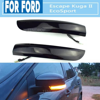 For Ford Escape Kuga II EcoSport 2013 - 2019 LED Dynamic Turn Signal Blinker Sequential Side Mirror Indicator Light
For Ford Escape Kuga II EcoSport 2013 - 2019 LED Dynamic Turn Signal Blinker Sequential Side Mirror Indicator Light