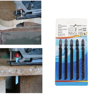 5PCS T144D T244D T111C T118A T127D T101AO T-Shank Jig Saw Blades Thick Teeth Woodworking Reciprocating Saw Blade
5PCS T144D T244D T111C T118A T127D T101AO T-Shank Jig Saw Blades Thick Teeth Woodworking Reciprocating Saw Blade