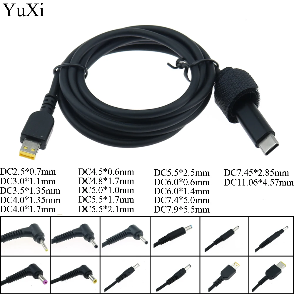 USB 3.1 Type C USB-C male to DC 4.0 1.35mm /3.0*1.1 /7.4*5.0 Male Power Charge Adapter Connector Adaptor 5.5 mm/2.5 mm Type-c
USB 3.1 Type C USB-C male to DC 4.0 1.35mm /3.0*1.1 /7.4*5.0 Male Power Charge Adapter Connector Adaptor 5.5 mm/2.5 mm Type-c
