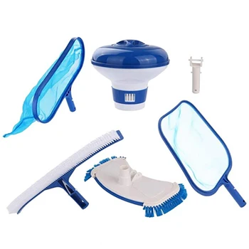 6 pcs Frame Net Skimmer Cleaner Swimming Pool 6pcs Swimming Pool SPA Cleaning Tools Set with Brush Vacuum Chlorine Dispenser
6 pcs Frame Net Skimmer Cleaner Swimming Pool 6pcs Swimming Pool SPA Cleaning Tools Set with Brush Vacuum Chlorine Dispenser