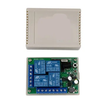 AC 85V ~ 250V 220V 4 CChann Relay Receiver Module Receiver Switch Module Part Number KR2204 Have 3 Ways of Working Mode
AC 85V ~ 250V 220V 4 CChann Relay Receiver Module Receiver Switch Module Part Number KR2204 Have 3 Ways of Working Mode
