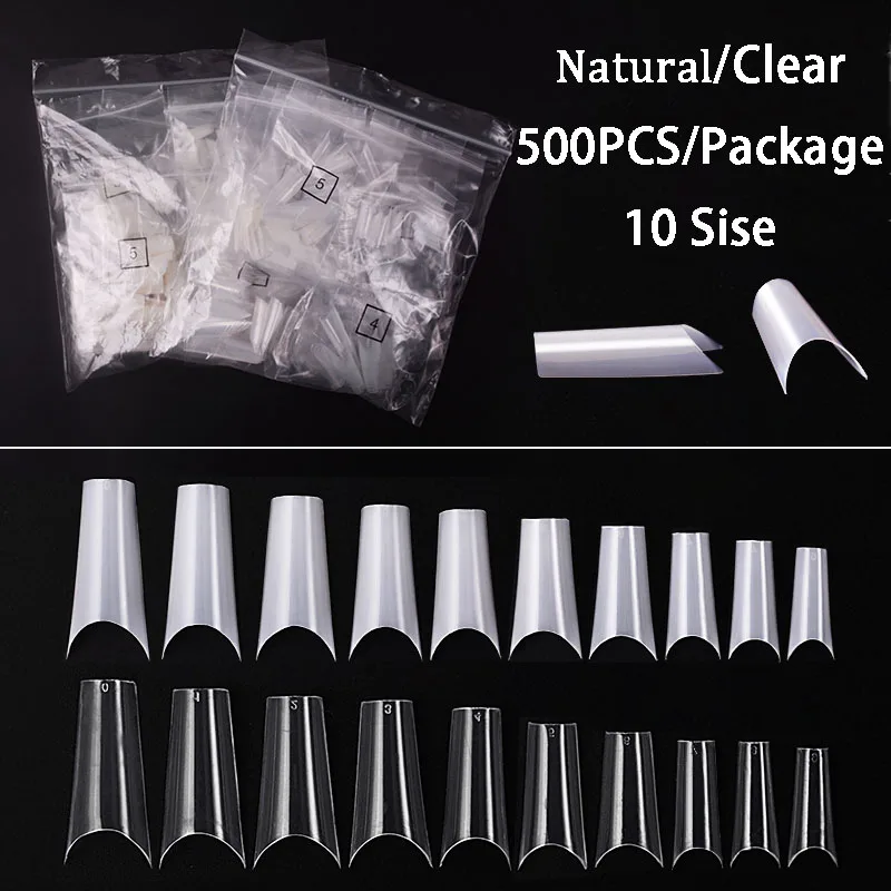 500 Pcs/100pcs Fake False Nails Nail Art Nail Salon Diy French Nail Fashion Beauty with Box Glue Clear Natural Full Nail Tips
500 Pcs/100pcs Fake False Nails Nail Art Nail Salon Diy French Nail Fashion Beauty with Box Glue Clear Natural Full Nail Tips