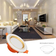 LED Downlight Recessed Round LED Ceiling Light 220V Anti-glare and Scratch-resistant Indoor Lighting Warm White and Cool White
LED Downlight Recessed Round LED Ceiling Light 220V Anti-glare and Scratch-resistant Indoor Lighting Warm White and Cool White