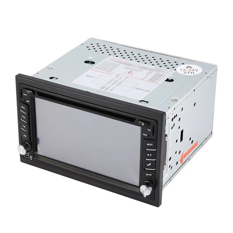 Universal Car Radio Double 2 Din Car DVD Player GPS Navigation In Dash Car PC Stereo Head Unit Video+Free Map+Free Cam
