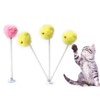 Funny Cat Elastic Spring Plush Bell Ball Bottom Sucker Toys Kitten Pet Supplies Cat Elastic Ball Cat Toys Pet Products Pet Toys
Funny Cat Elastic Spring Plush Bell Ball Bottom Sucker Toys Kitten Pet Supplies Cat Elastic Ball Cat Toys Pet Products Pet Toys