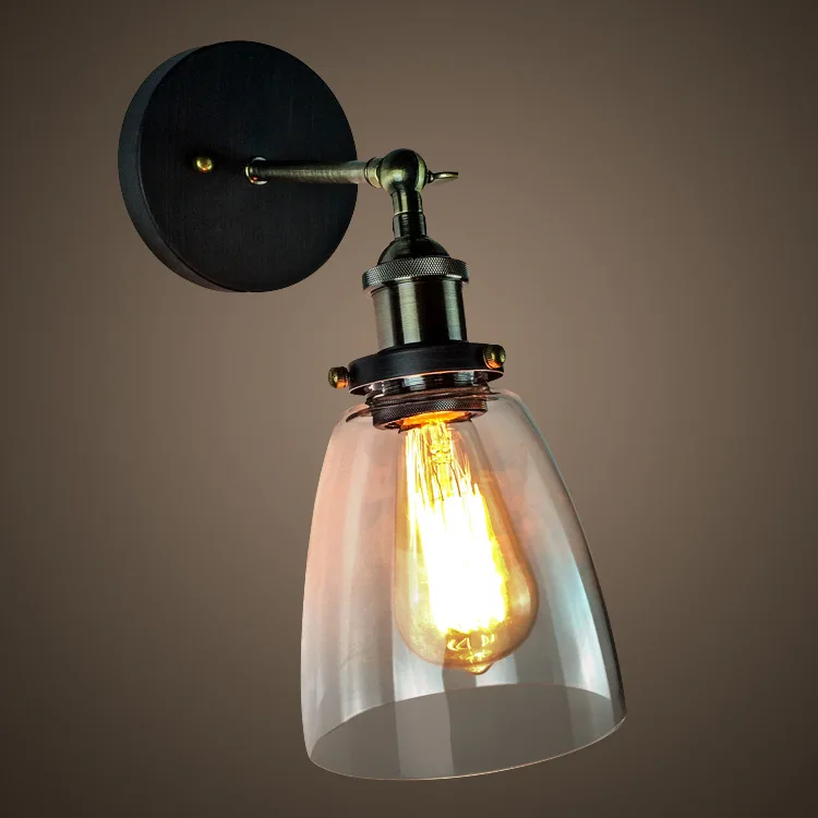 She ji shi de deng Minimalist Modern Balcony Hallway American-Style Village Entrance Bedroom Vintage Bedside Glass Wall Lamp
She ji shi de deng Minimalist Modern Balcony Hallway American-Style Village Entrance Bedroom Vintage Bedside Glass Wall Lamp