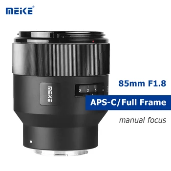 MEIKE 85mm F1.8 Camera Lens Fixed Manual Focus Lens supports APS-C/Full Frame Lens for SONY E mount Camera A7RIII A7III A7M3
MEIKE 85mm F1.8 Camera Lens Fixed Manual Focus Lens supports APS-C/Full Frame Lens for SONY E mount Camera A7RIII A7III A7M3