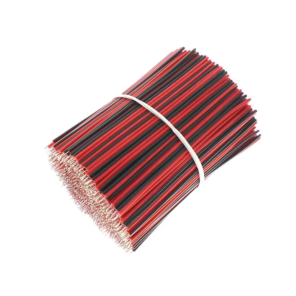 500pcs/lot 8CM double tin plated red and black wire connector wire 2pin Red and black welding wire conductor 2P
500pcs/lot 8CM double tin plated red and black wire connector wire 2pin Red and black welding wire conductor 2P