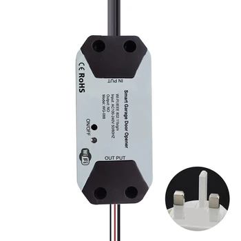Recording Timing Mobile Phone Home Security School Factory APP Controller Door Opener Voice Control Smart WIFI Garage Switch
Recording Timing Mobile Phone Home Security School Factory APP Controller Door Opener Voice Control Smart WIFI Garage Switch