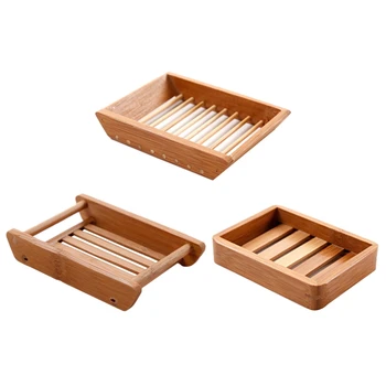 3PC Bamboo Handmade Draining Soap Box Soap Tray Bathroom Toilet Japanese Style Wooden Soap Box Soap Holder
3PC Bamboo Handmade Draining Soap Box Soap Tray Bathroom Toilet Japanese Style Wooden Soap Box Soap Holder