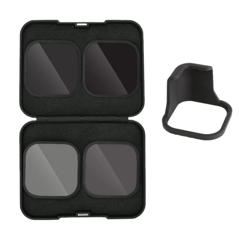 4 Pack Filter Set ND Lens Protector Filter (ND8 16 32) + CPL Filter for Gopro Hero 8 Black Hero 8 Camera Accessories
4 Pack Filter Set ND Lens Protector Filter (ND8 16 32) + CPL Filter for Gopro Hero 8 Black Hero 8 Camera Accessories