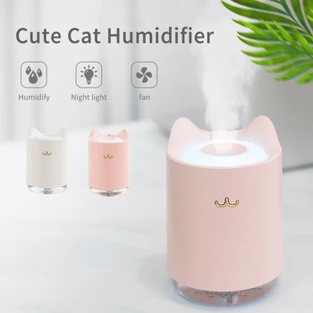 Home Appliances USB Humidifier Cute Pet Ultrasonic Cool Mist Aroma Air Oil Diffuser Romantic Color LED Lamp Humidificador
Home Appliances USB Humidifier Cute Pet Ultrasonic Cool Mist Aroma Air Oil Diffuser Romantic Color LED Lamp Humidificador