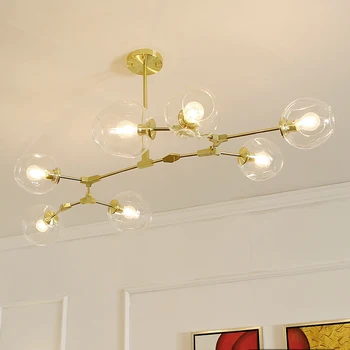 Magic glass globes Vintage rotable LED pendant light black gold American E27 tree branch modern pendant light glass hanging Lamp
Magic glass globes Vintage rotable LED pendant light black gold American E27 tree branch modern pendant light glass hanging Lamp
