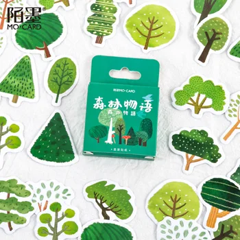 46pcs/box Deep Forest Series Stickers Plants Self-adhesive Sticker Pack Manual Account DIY Decoration Sealing Paste Scrapbooking
46pcs/box Deep Forest Series Stickers Plants Self-adhesive Sticker Pack Manual Account DIY Decoration Sealing Paste Scrapbooking