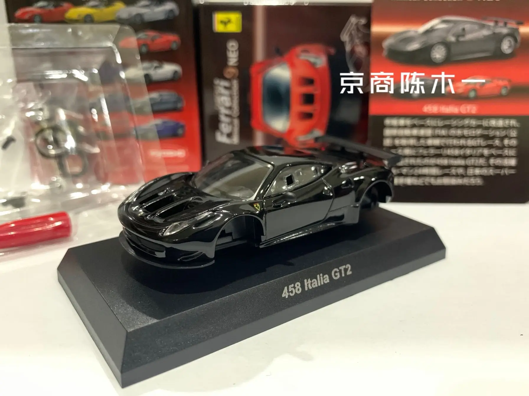 1: 64 Kyosho Ferrari 458 Italia GT2 Diecast Collection of Simulation Alloy assembled Car Model | Игрушки и хобби
