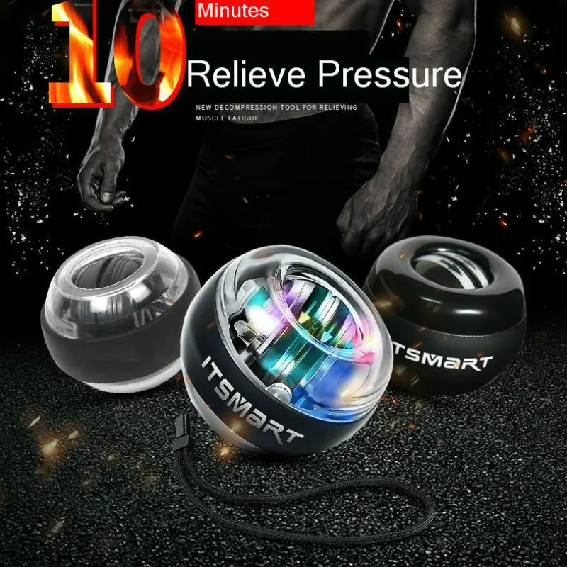 Rainbow LED Muscle Power Ball Wrist Ball Trainer Relax Gyroscope PowerBall Gyro Arm Exerciser Strengthener Fitness Equipments
Rainbow LED Muscle Power Ball Wrist Ball Trainer Relax Gyroscope PowerBall Gyro Arm Exerciser Strengthener Fitness Equipments