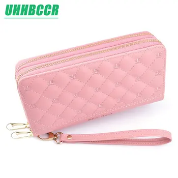 UHHBCCR Phone Purses Women Wallets Big Female Purse Leather Brand Retro Ladies Long Woman Wallets Card Clutch Double Zipper
UHHBCCR Phone Purses Women Wallets Big Female Purse Leather Brand Retro Ladies Long Woman Wallets Card Clutch Double Zipper