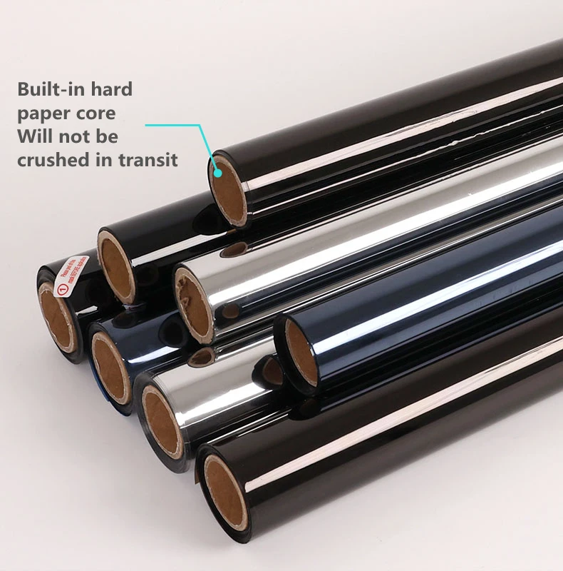 Shop Generic One Way Window Film Static Cling Self Adhesive Reflective