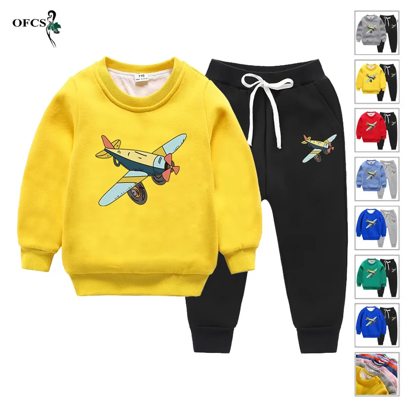 New Boys Girls Clothes Warm Suit Sweatshirt + Pants 2PCS/Set Winter Tracksuits Kids Sport Suit 2-10Years Old Kids Casual Outwear
New Boys Girls Clothes Warm Suit Sweatshirt + Pants 2PCS/Set Winter Tracksuits Kids Sport Suit 2-10Years Old Kids Casual Outwear