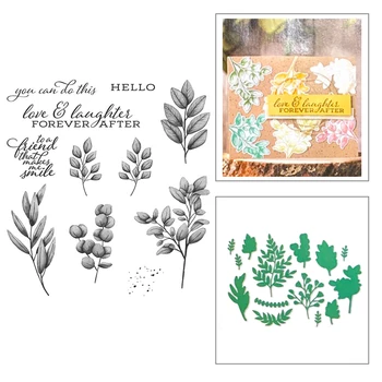 2020 New Hot Plant Leaves Branch Leaf Word Hello Forever After Stamps and Metal Cutting Dies For Scrapbooking Card Foil Making
2020 New Hot Plant Leaves Branch Leaf Word Hello Forever After Stamps and Metal Cutting Dies For Scrapbooking Card Foil Making