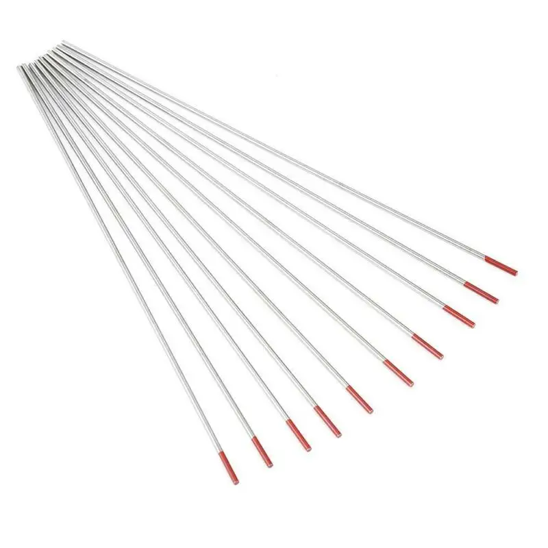 10 * Tantalum Tungsten Electrodes WT - 20 Metal Welding Arc Stability Large Arc Space Small Loss Long Service Life
10 * Tantalum Tungsten Electrodes WT - 20 Metal Welding Arc Stability Large Arc Space Small Loss Long Service Life