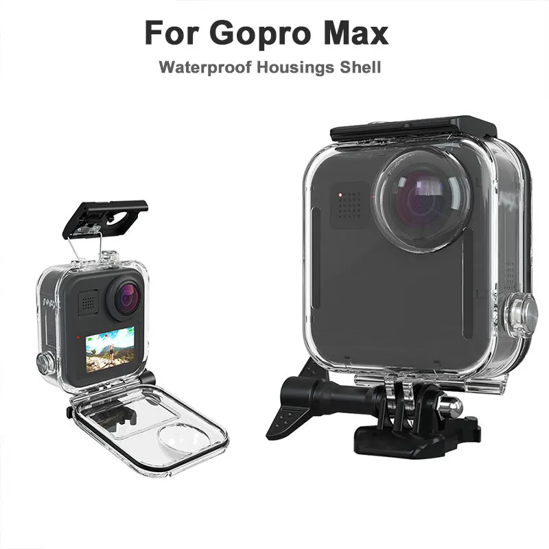 For GoPro Max 20m Waterproof Housings Shell Protective Cover Box For Go Pro 360 Panoramic Action Camera Dive Case Accessories
For GoPro Max 20m Waterproof Housings Shell Protective Cover Box For Go Pro 360 Panoramic Action Camera Dive Case Accessories