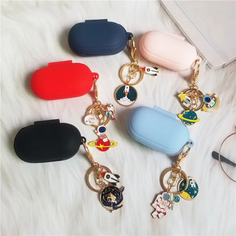 Cute Astronaut Key Ring Silicone Case Cover Shell For Samsung Galaxy Buds Shockproof Case For Samsung Galaxy Buds Plus
Cute Astronaut Key Ring Silicone Case Cover Shell For Samsung Galaxy Buds Shockproof Case For Samsung Galaxy Buds Plus