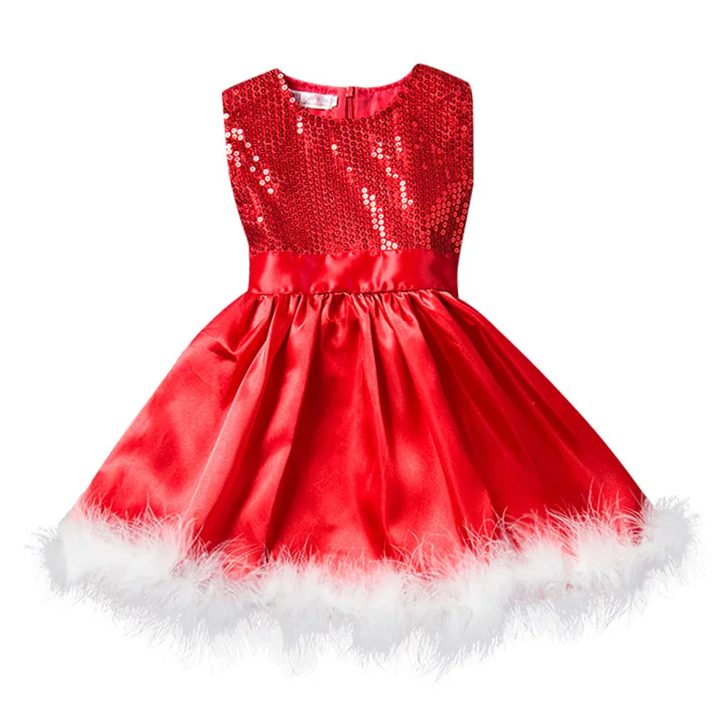 Christmas Dress Girl Baby Seeveless Sequins Belt Wool Red Tutu Dress Kids Party Prom Dresses Elegant Baby Girl Christmas Dress
Christmas Dress Girl Baby Seeveless Sequins Belt Wool Red Tutu Dress Kids Party Prom Dresses Elegant Baby Girl Christmas Dress