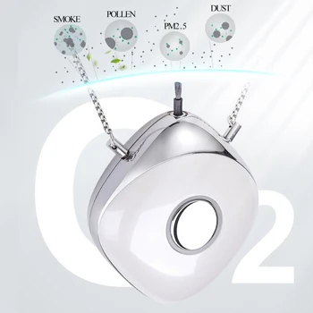 Personal Wearable Air Purifier Necklace/Mini Portable Air Freshner Ionizer/Negative Ion Generator/Odor /Remove
Personal Wearable Air Purifier Necklace/Mini Portable Air Freshner Ionizer/Negative Ion Generator/Odor /Remove