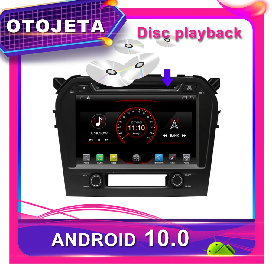 OTOJETA Car DVD Android 10.0 Car GPS for SUZUKI GRAND VITARA 2016 9inch Car Radio Multimedia tape recorder bluetooth navigation
OTOJETA Car DVD Android 10.0 Car GPS for SUZUKI GRAND VITARA 2016 9inch Car Radio Multimedia tape recorder bluetooth navigation