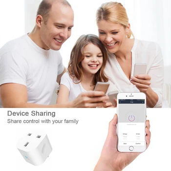 Smart Plug WiFi Outlet Power Socket UK Smart Home Wireless Remote Voice Control Smart Life Works For Alexa Amazon Google Home
Smart Plug WiFi Outlet Power Socket UK Smart Home Wireless Remote Voice Control Smart Life Works For Alexa Amazon Google Home