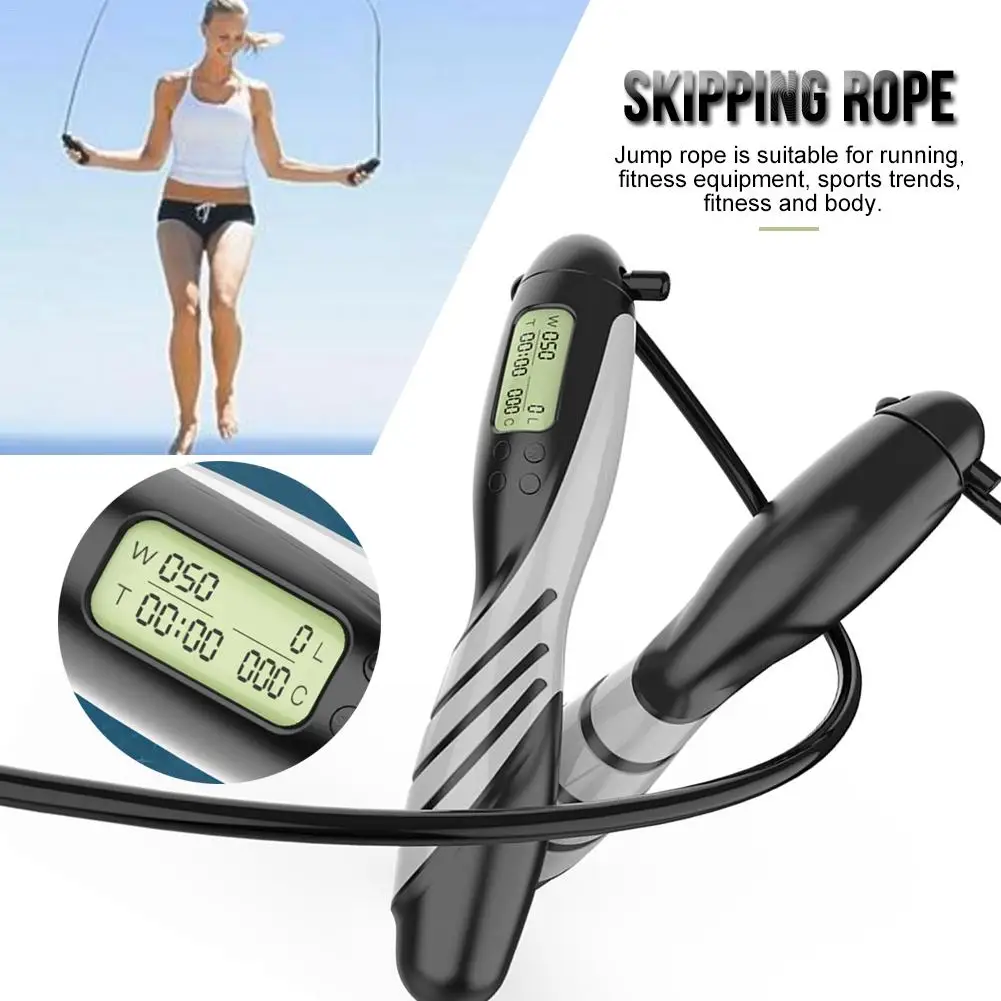 Smart Bluetooth Jump Rope Cross Fit Digital Calorie Speed Counter Jump Ropes For Exercise Alarm Reminder Weight Setting
Smart Bluetooth Jump Rope Cross Fit Digital Calorie Speed Counter Jump Ropes For Exercise Alarm Reminder Weight Setting