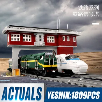 12009 The MOC Railway Signal Tower Set Technic Train Model Technic Car Toys Building Blocks Bricks Kids Christmas Gifts
12009 The MOC Railway Signal Tower Set Technic Train Model Technic Car Toys Building Blocks Bricks Kids Christmas Gifts
