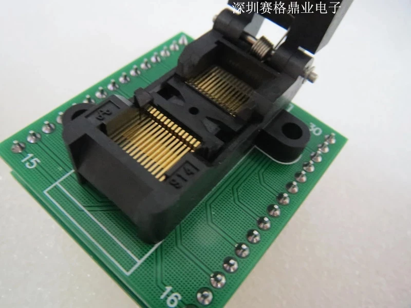 Оригинальное гнездо YAMAICHI IC Test Seat IC51-0302-914 IC51-0242-913 программа горения TSSOP30 SSOP30
Оригинальное гнездо YAMAICHI IC Test Seat IC51-0302-914 IC51-0242-913 программа горения TSSOP30 SSOP30