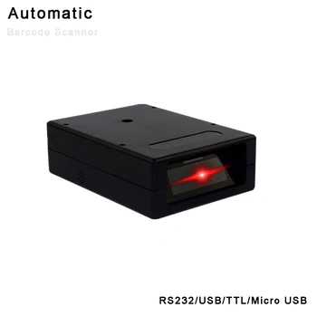 USB RS232 Automatic Barcode Scanner Micro USB TTL Barcode Scanner 1D 2D QR Screen Code Reader Support Windows Mac DOS/VSE Linux
USB RS232 Automatic Barcode Scanner Micro USB TTL Barcode Scanner 1D 2D QR Screen Code Reader Support Windows Mac DOS/VSE Linux