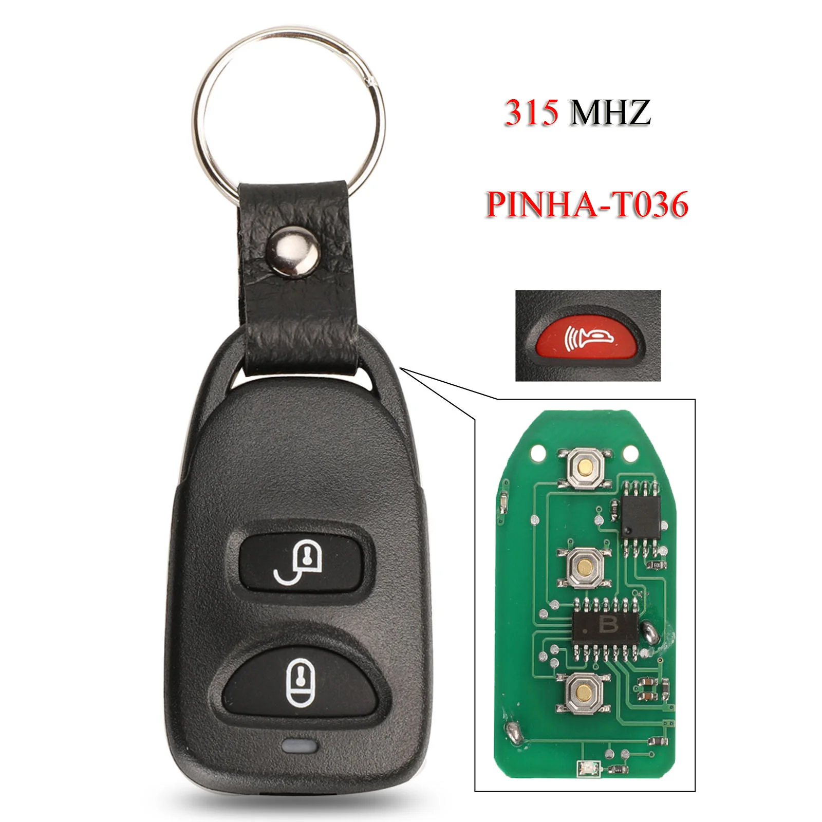 jingyuqin Remote Smart Car Key For Hyundai Tucson Santa Fe Elantra2005-2011 2Buttons+Panic 315MHZ Keyless-Go PINHA-T036
jingyuqin Remote Smart Car Key For Hyundai Tucson Santa Fe Elantra2005-2011 2Buttons+Panic 315MHZ Keyless-Go PINHA-T036
