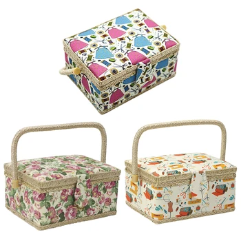 Fashion Knitting Needles Thread Basket Tote Household Fabric Sewing Storage Box Organizer DIY Craft Sewing Tools Accessories
Fashion Knitting Needles Thread Basket Tote Household Fabric Sewing Storage Box Organizer DIY Craft Sewing Tools Accessories