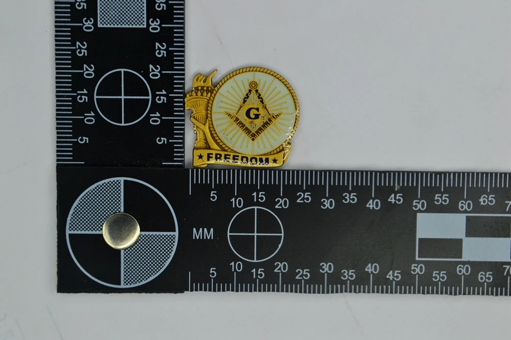 Значок на лацкан Masonic Mason Freemason B14 изысканный значок статуи Свободы мужской в